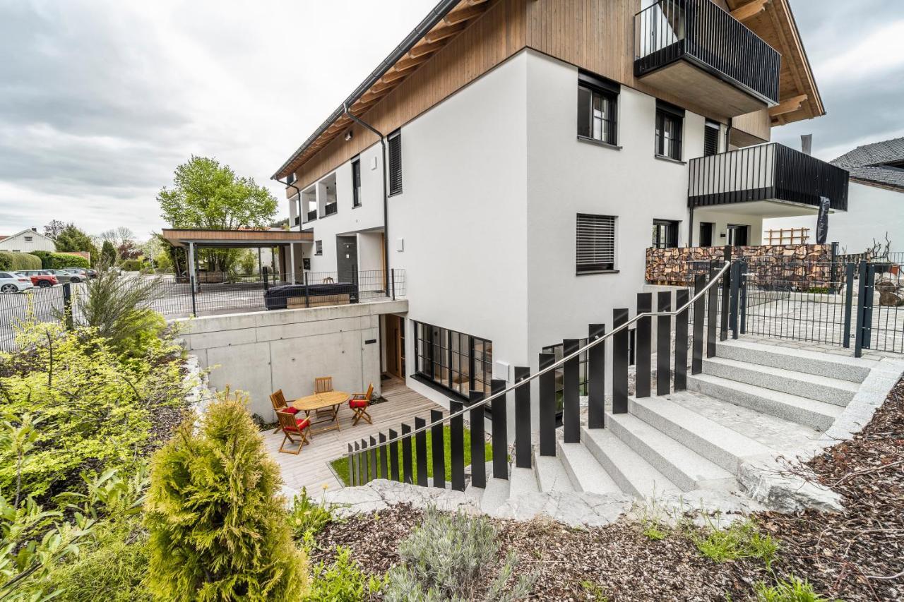 Ferienwohnung Waldrose Waging am See Exterior foto